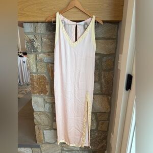 VintageCocoon By Randi Kristtofferson Blush 100% Silk Luxury Nightgown Sizes S/M